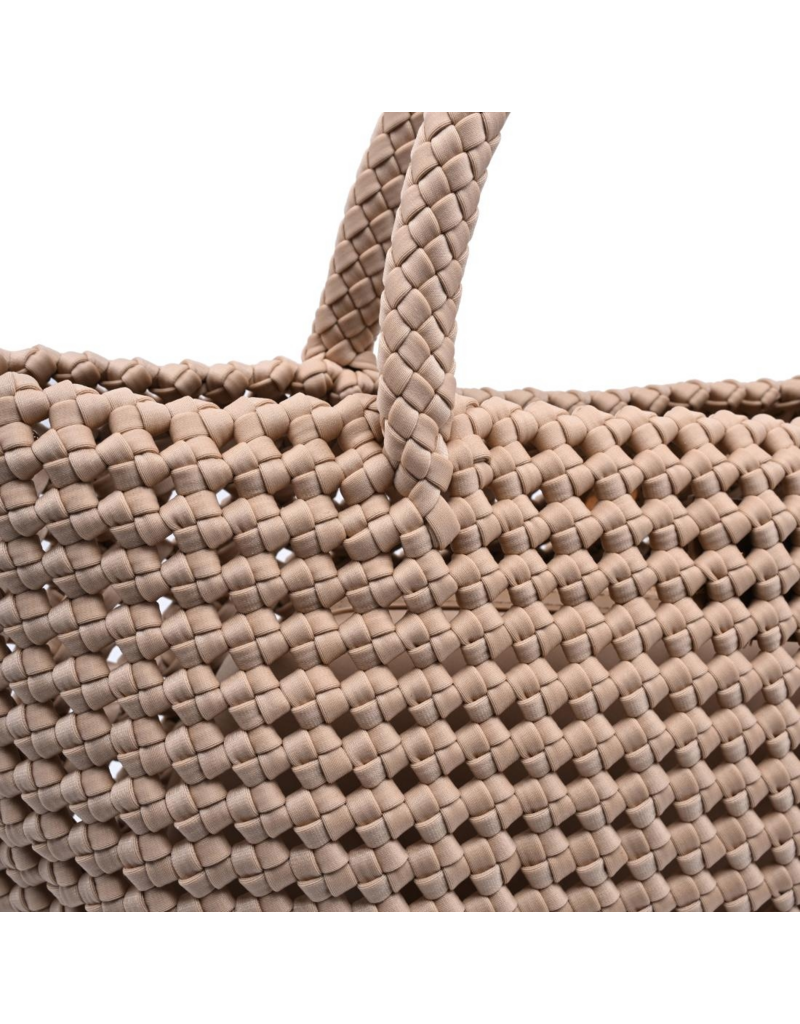 SOL & SELENE Ambrosia Medium Tote in Nude