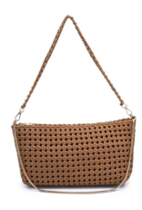 SOL & SELENE Eclipse Clutch in Sand