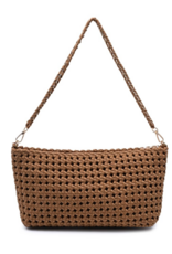 SOL & SELENE Eclipse Clutch in Sand