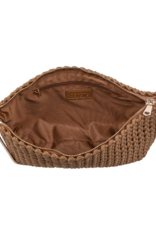 SOL & SELENE Eclipse Clutch in Sand
