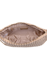 SOL & SELENE Eclipse Clutch in Nude