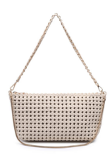 SOL & SELENE Eclipse Clutch in Cream