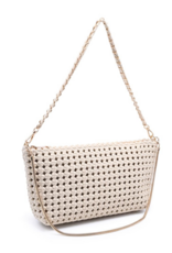 SOL & SELENE Eclipse Clutch in Cream