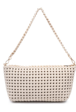 SOL & SELENE Eclipse Clutch in Cream