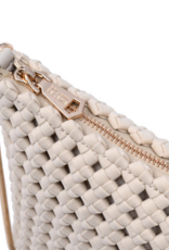 SOL & SELENE Eclipse Clutch in Cream