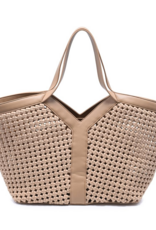 SOL & SELENE Calypso Tote in Nude