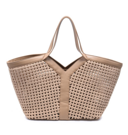 SOL & SELENE Calypso Tote in Nude