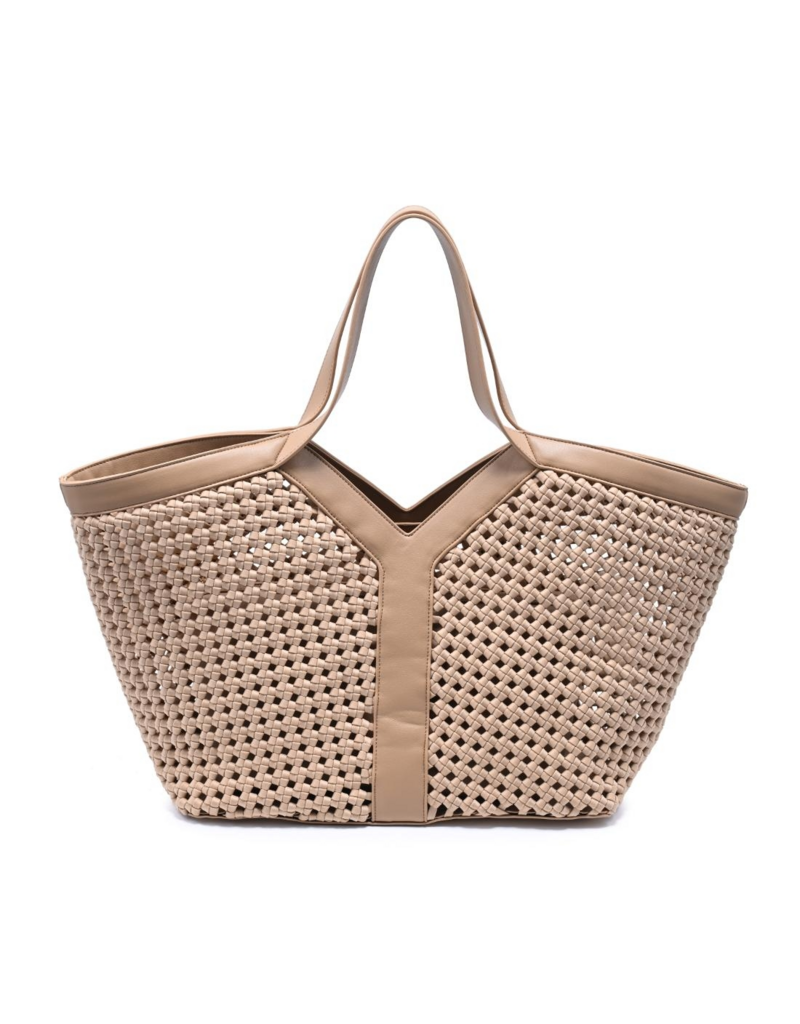 SOL & SELENE Calypso Tote in Nude