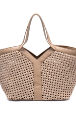 SOL & SELENE Calypso Tote in Nude