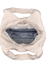 SOL & SELENE Illumine Woven Nylon Tote in Cream