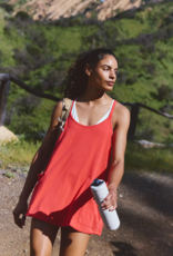 FREE PEOPLE MOVEMENT Hot Shot Mini Dress in Grapefruit