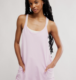 FREE PEOPLE MOVEMENT Hot Shot Mini Dress in Ultra Violet