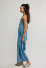 FREE PEOPLE MOVEMENT Hot Shot Strappy Onesie in Riptide