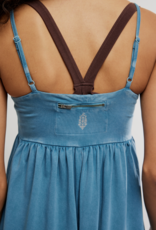 FREE PEOPLE MOVEMENT Hot Shot Strappy Onesie in Riptide