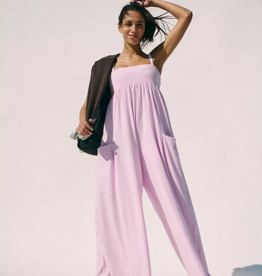 FREE PEOPLE MOVEMENT Hot Shot Strappy Onesie in Ultra Violet