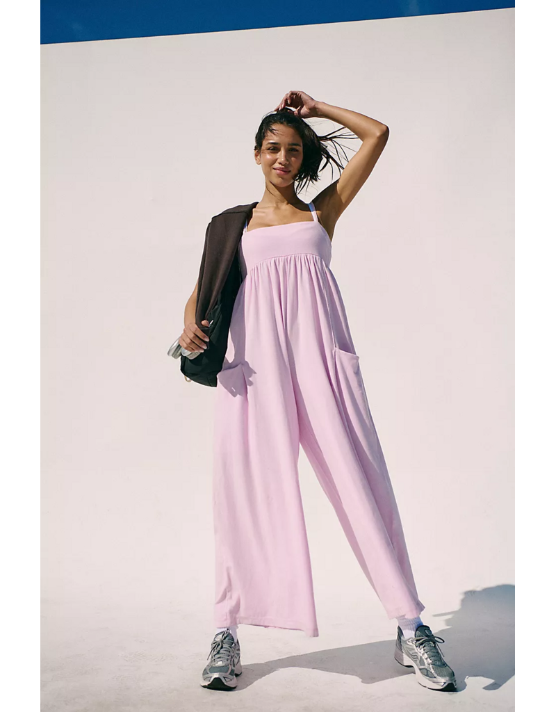 FREE PEOPLE MOVEMENT Hot Shot Strappy Onesie in Ultra Violet