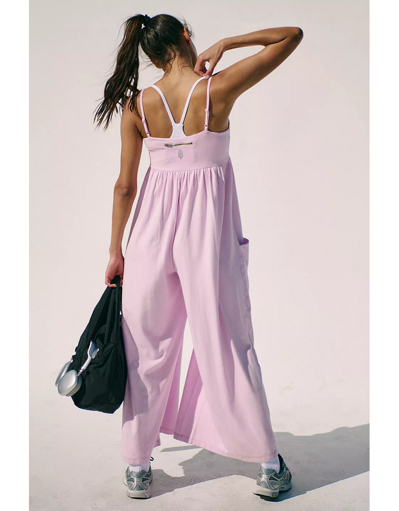 FREE PEOPLE MOVEMENT Hot Shot Strappy Onesie in Ultra Violet