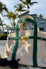 CORAL STRANDS Boatkin Tote Bag in Green
