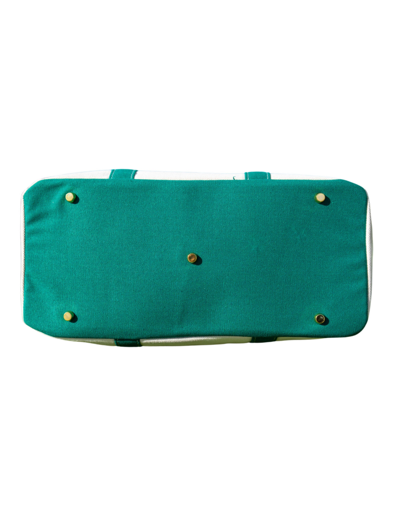 CORAL STRANDS Boatkin Tote Bag in Green