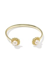 KENDRA SCOTT DESIGN Gabriella Gold Pearl Cuff Bracelet