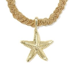 KENDRA SCOTT DESIGN Parker Starfish Gold Statement Necklace