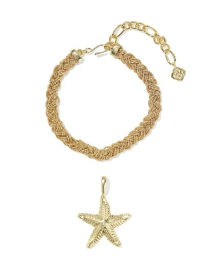KENDRA SCOTT DESIGN Parker Starfish Gold Statement Necklace