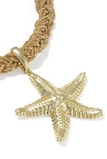 KENDRA SCOTT DESIGN Parker Starfish Gold Statement Necklace