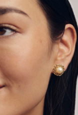 KENDRA SCOTT DESIGN Gabriella Gold Pearl Stud Earrings