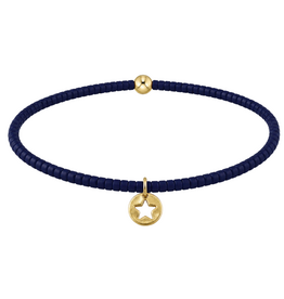 ENEWTON DESIGN Hope Classic Bracelet with Star Small Gold Disc Charm in Navy/Gold