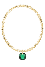 ENEWTON DESIGN Classic Gold 3mm Bracelet Reflection Charm - May