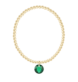 ENEWTON DESIGN Classic Gold 3mm Bracelet Reflection Charm - May