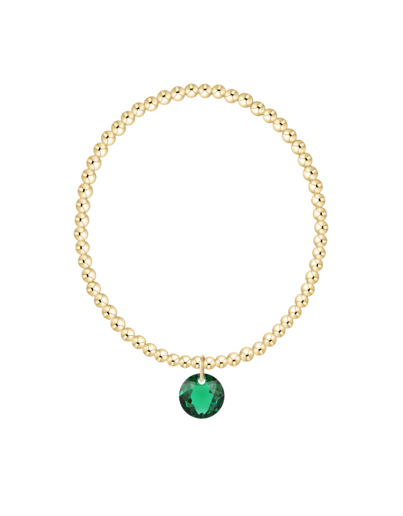 ENEWTON DESIGN Classic Gold 3mm Bracelet Reflection Charm - May