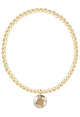 ENEWTON DESIGN Classic Gold 3mm Bracelet Reflection Charm - November