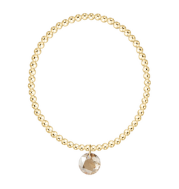 ENEWTON DESIGN Classic Gold 3mm Bracelet Reflection Charm - November