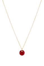 ENEWTON DESIGN 16" Necklace Gold Reflection Small Charm - January