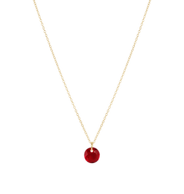 ENEWTON DESIGN 16" Necklace Gold Reflection Small Charm - January