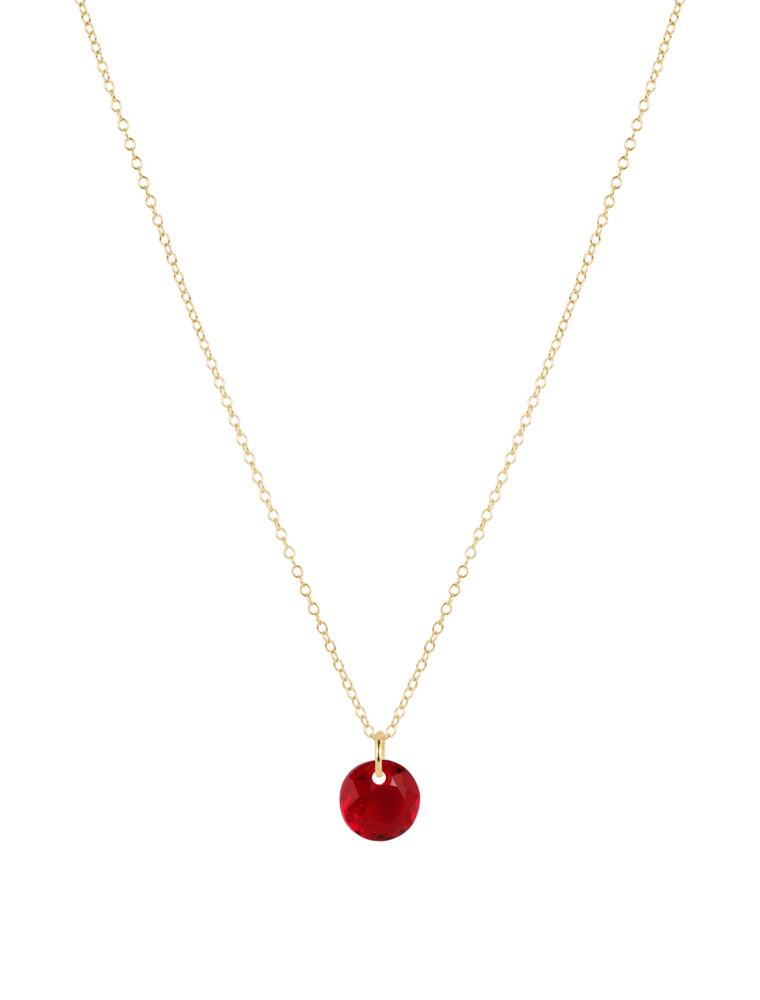 ENEWTON DESIGN 16" Necklace Gold Reflection Small Charm - January
