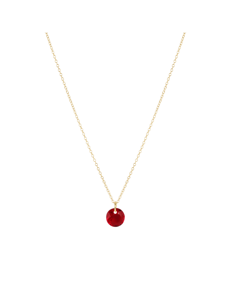 ENEWTON DESIGN 16" Necklace Gold Reflection Small Charm - January