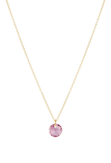 ENEWTON DESIGN 16" Necklace Gold Reflection Small Charm - February