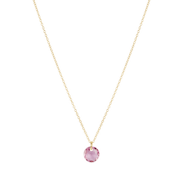 ENEWTON DESIGN 16" Necklace Gold Reflection Small Charm - February