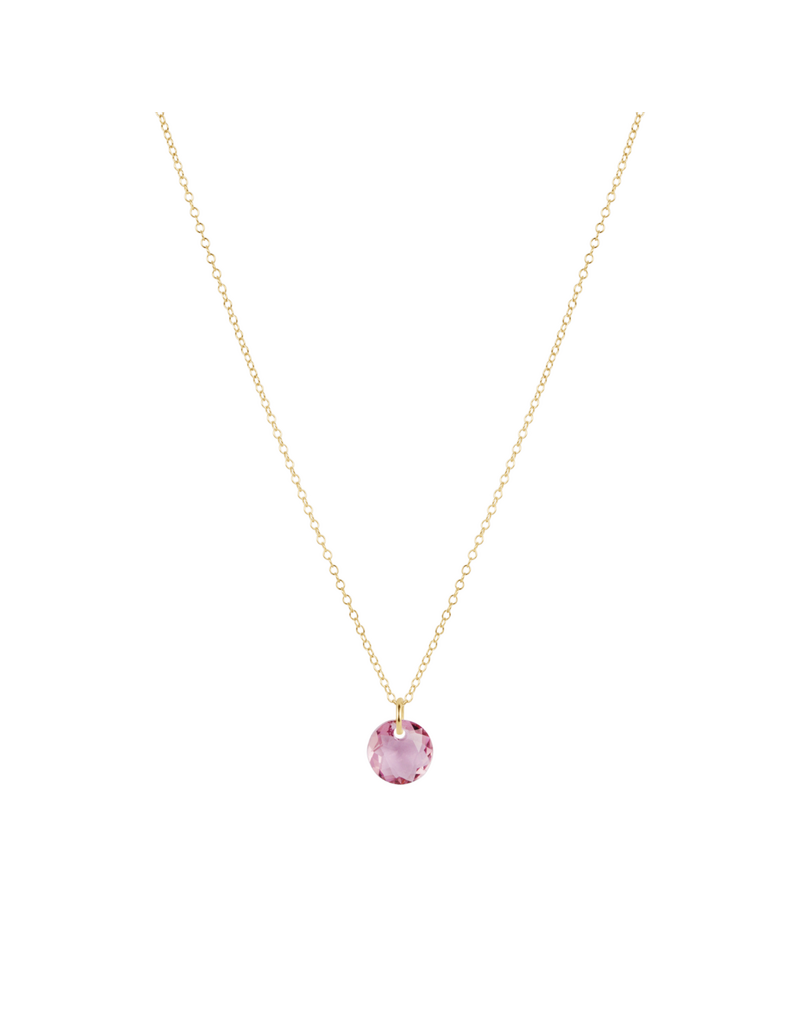 ENEWTON DESIGN 16" Necklace Gold Reflection Small Charm - February
