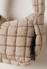 FREE PEOPLE MOVEMENT Quilted Baby Caryall Sling Bag in Tofu