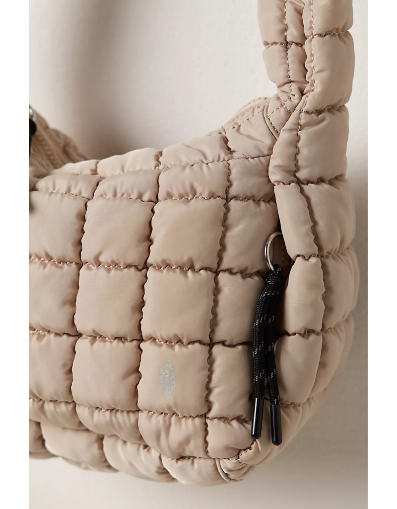 FREE PEOPLE MOVEMENT Quilted Baby Caryall Sling Bag in Tofu