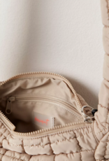FREE PEOPLE MOVEMENT Quilted Baby Caryall Sling Bag in Tofu