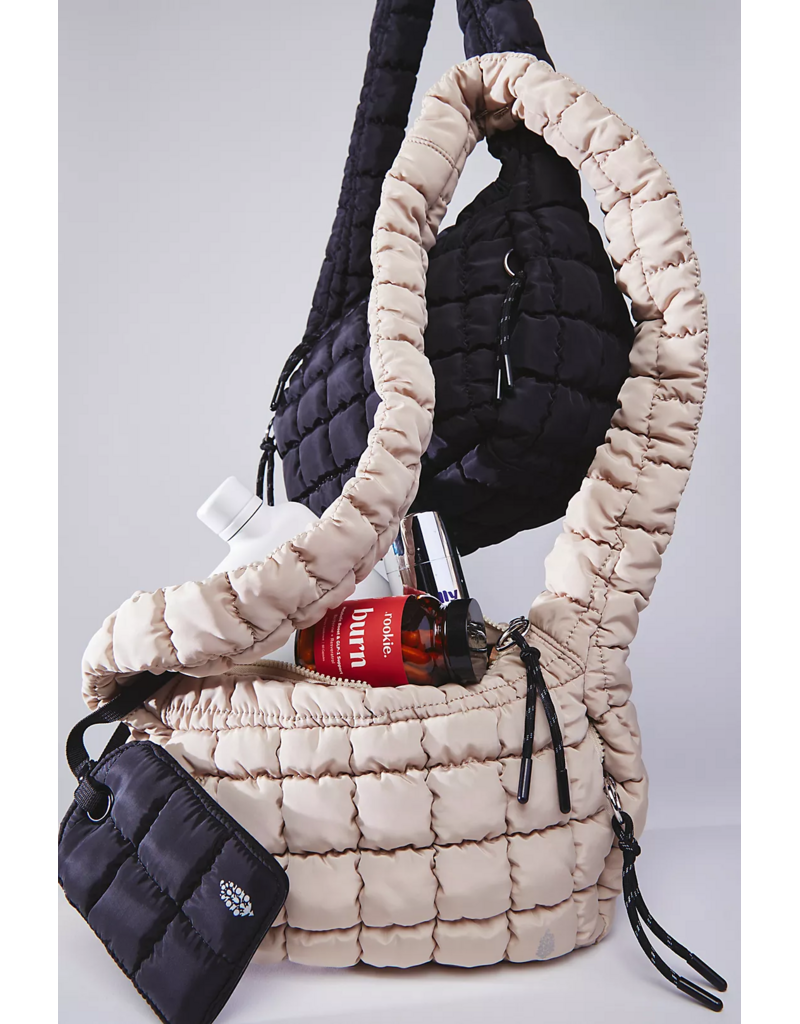 FREE PEOPLE MOVEMENT Quilted Baby Caryall Sling Bag in Tofu