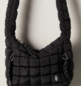 FREE PEOPLE MOVEMENT Quilted Baby Caryall Sling Bag in Black