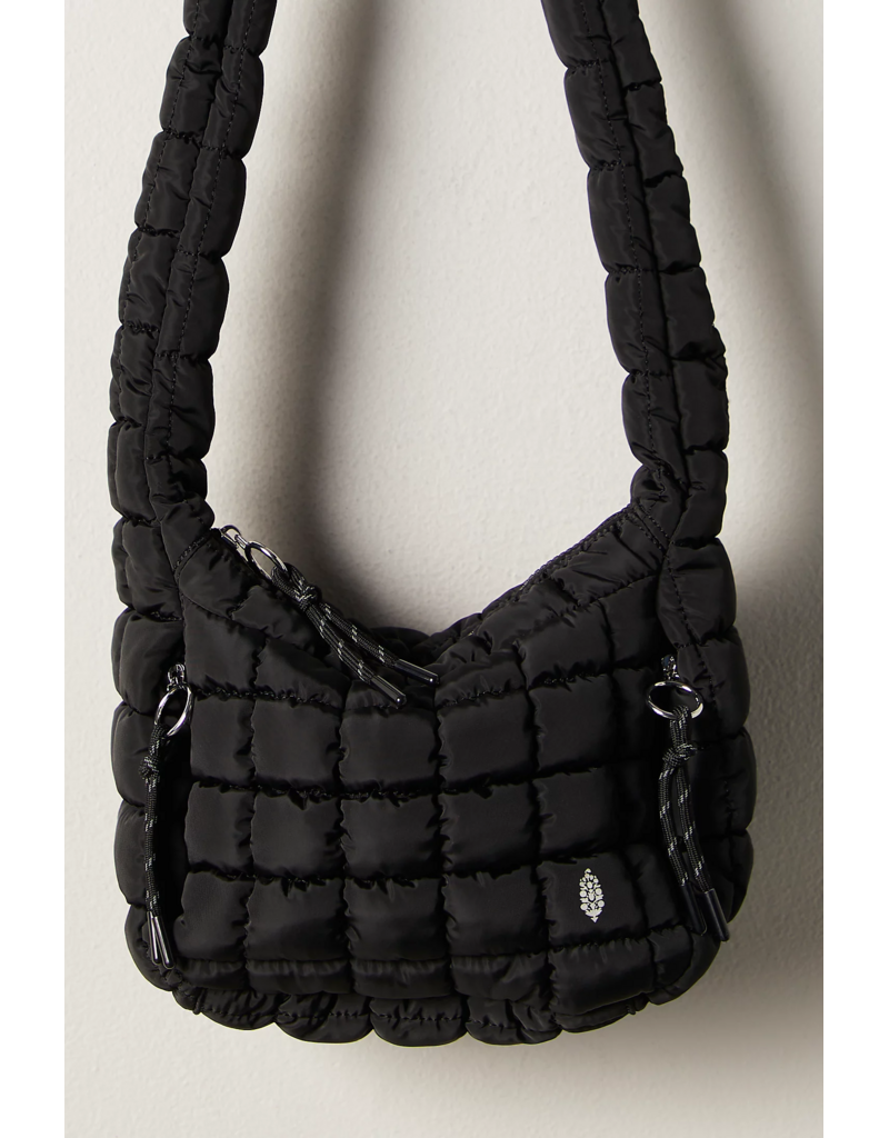 FREE PEOPLE MOVEMENT Quilted Baby Caryall Sling Bag in Black