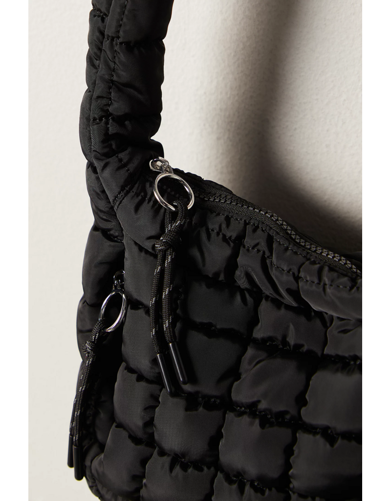 FREE PEOPLE MOVEMENT Quilted Baby Caryall Sling Bag in Black