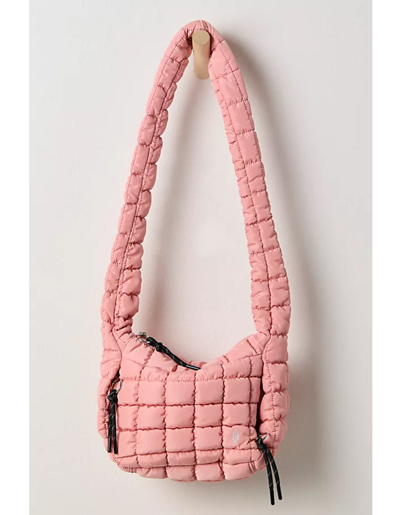 FREE PEOPLE MOVEMENT Quilted Baby Caryall Sling Bag in Ballet Slipper