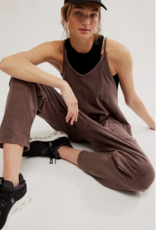 FREE PEOPLE MOVEMENT Hot Shot Onesie in Dark Espresso